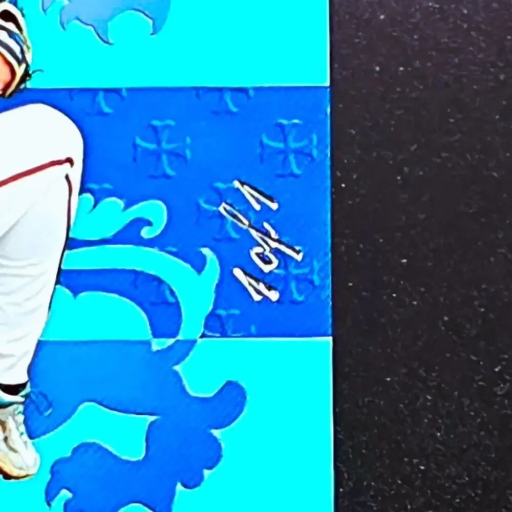 2025 Carter Holton 1/1 Platinum Atlanta Braves Top Prospect - Picture 2 of 3